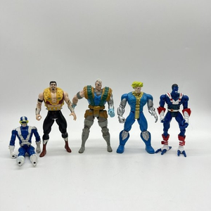 Toy‎ Biz Marvel X-men Action Figure Lot Night Crawler Trevor Cable Kraven Read